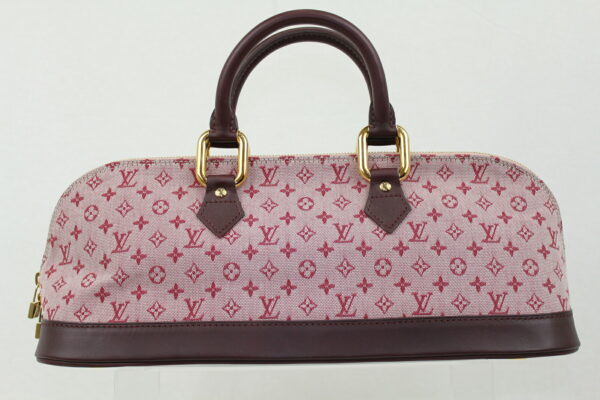 imgrc0072085068 Louis Vuitton Alma Ron Handbag Monogram Mini Cherry Pink