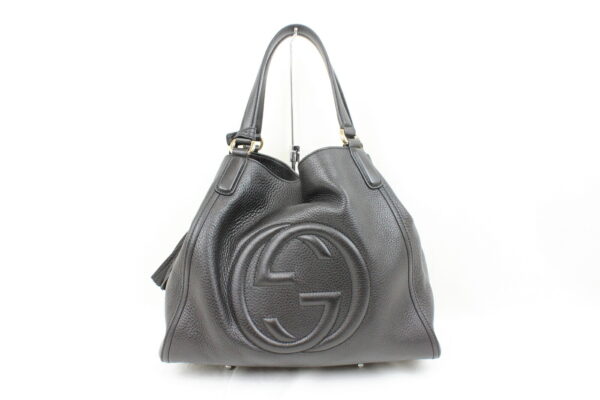 imgrc0072111969 Gucci Interlocking Bag Leather Black