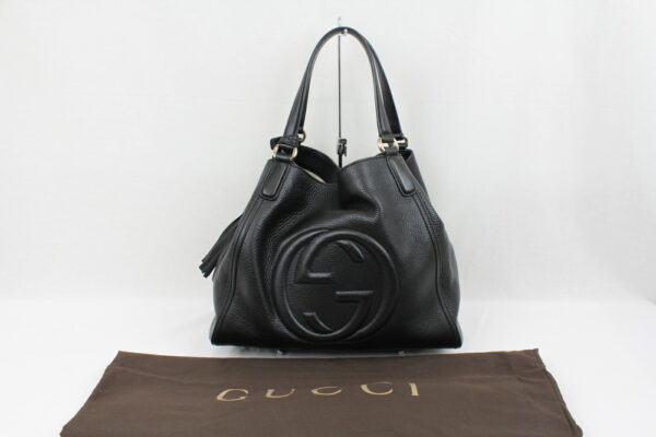 imgrc0072111976 Gucci Interlocking Bag Leather Black