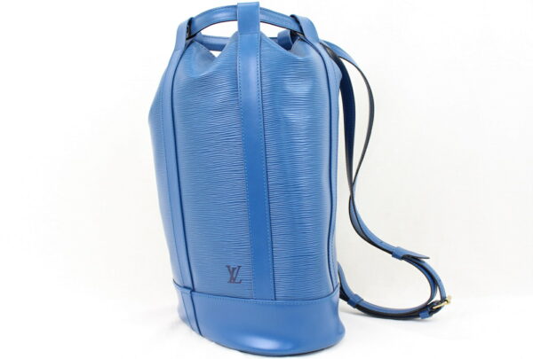 imgrc0072116116 Louis Vuitton Randonnée PM Shoulder Bag Epi Leather Toledo Blue