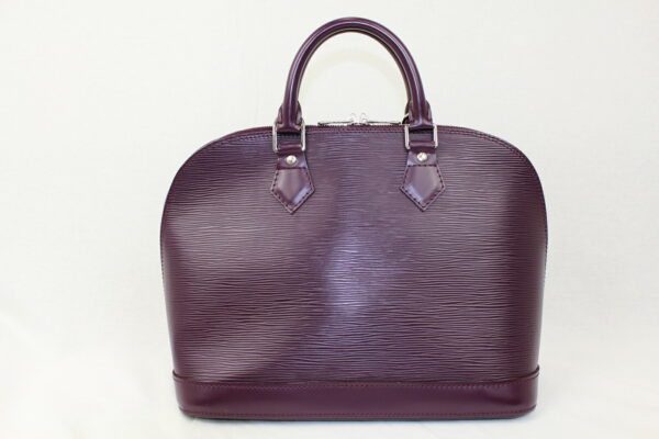 imgrc0072310685 Louis Vuitton Alma Handbag Epi Leather Cassis Purple