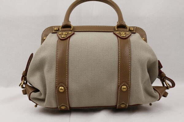 imgrc0072342060 Louis Vuitton Sac de Nuit MM Handbag Toal Trianon Beige Brown