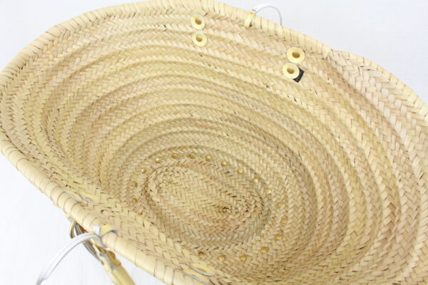 imgrc0072533836 Miu Miu Straw Tote Basket Bag Leather Yellow