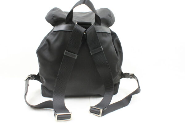 imgrc0072558735 Prada Nylon Backpack Black