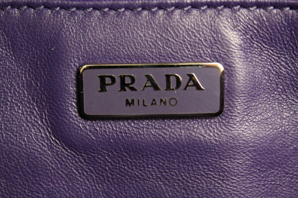 imgrc0072559079 Prada Saffiano Soft Handbag Shoulder Purple