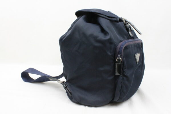 imgrc0072559102 Prada Nylon Backpack Navy