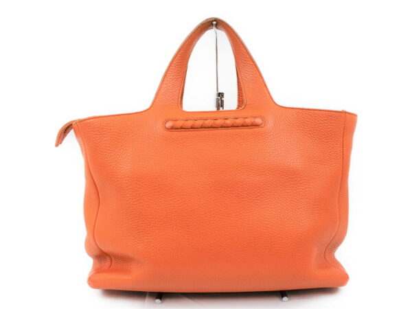 imgrc0073056738 Bottega Veneta Handbag Tote Bag Leather Orange