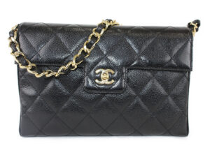 imgrc0073091818 CHANEL Cocoboy Camera Chain Shoulder Bag Leather Black