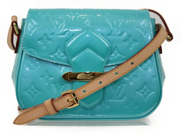 imgrc0073096164 Louis Vuitton Vernis Bellflower Shoulder Bag Monogram Blue