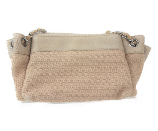 imgrc0073146184 Chanel Python Chain Shoulder Bag Beige