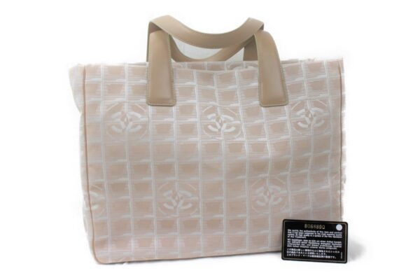 imgrc0073154830 Chanel Travel Line Tote Bag Beige