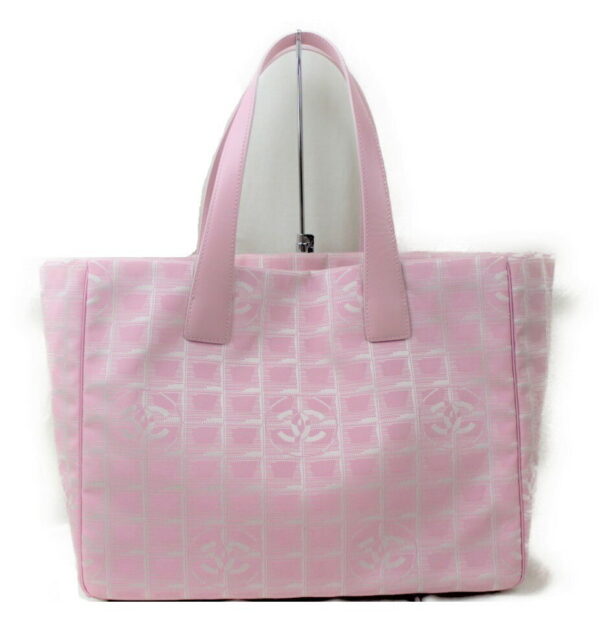 imgrc0073155049 Chanel Travel Line Tote Bag Pink