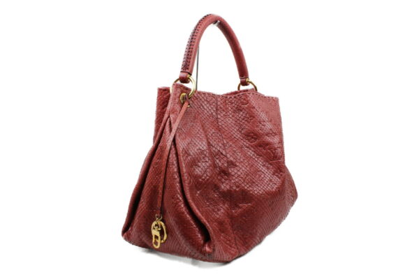 imgrc0073162169 Louis Vuitton Artsy MM Tote Bag Monogram Python Red