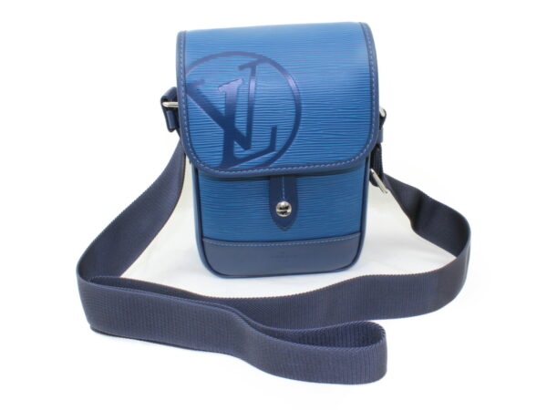 imgrc0073170338 Louis Vuitton Messenger BB Shoulder Bag Epi Blue Azure