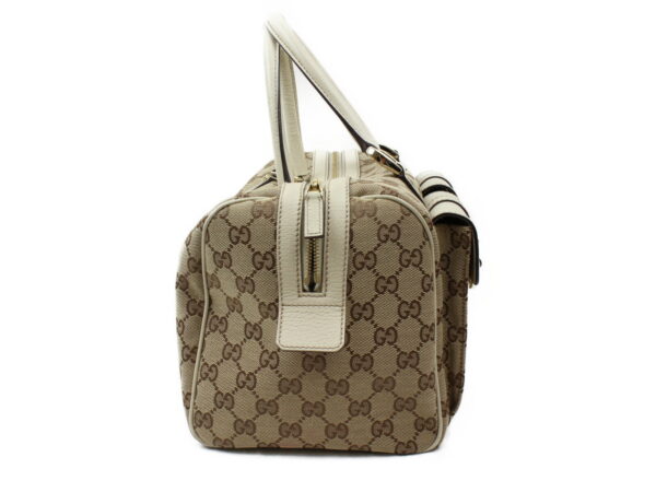 imgrc0073176615 Gucci Mini Bag Leather Canvas White