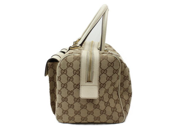 imgrc0073176616 Gucci Mini Bag Leather Canvas White