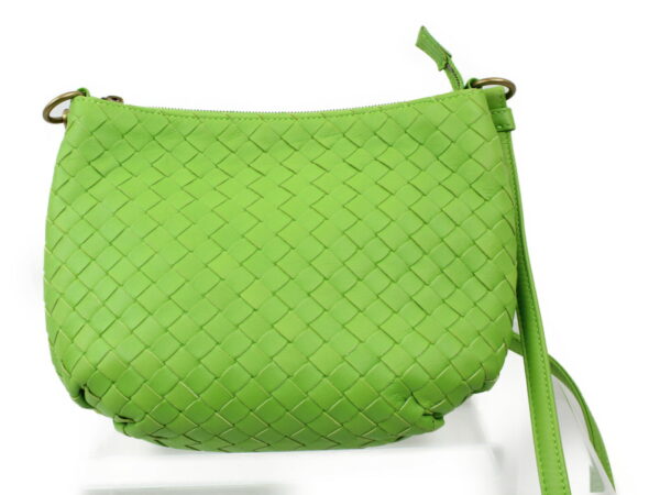 imgrc0073177870 Bottega Veneta Shoulder Bag Leather Yellow Green