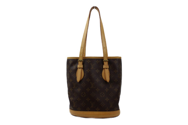 imgrc0073190874 Louis Vuitton Bucket PM Tote Bag Monogram Brown