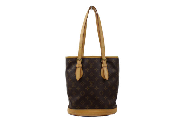 imgrc0073190877 Louis Vuitton Bucket PM Tote Bag Monogram Brown