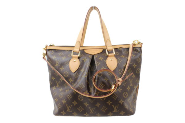 imgrc0073190952 Louis Vuitton Palermo PM Handbag Monogram Brown