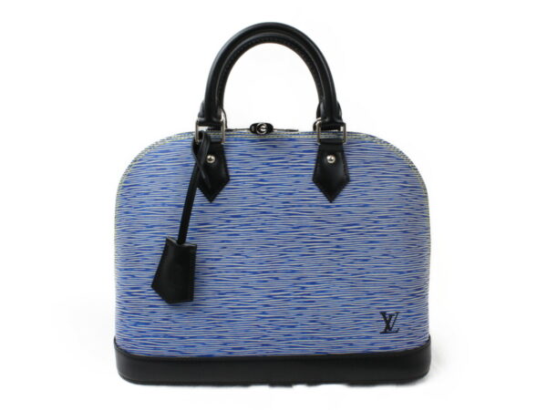 imgrc0073192867 Louis Vuitton Alma PM Handbag Epi Denim Blue