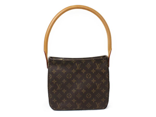 imgrc0073193647 Louis Vuitton Looping Shoulder Bag Monogram Brown