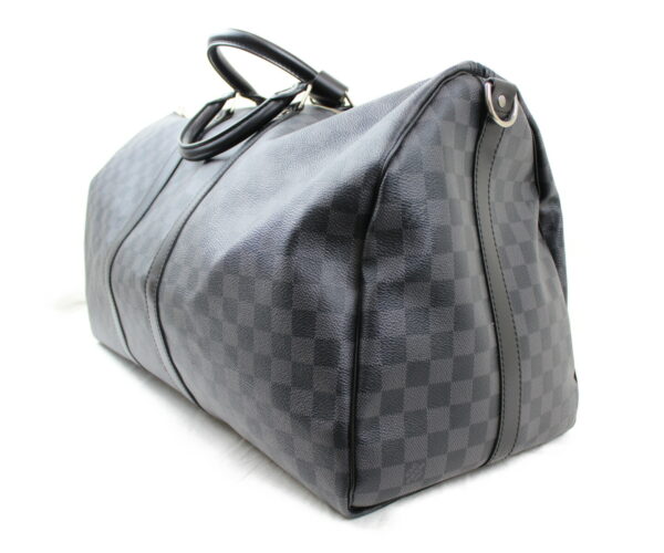 imgrc0073203490 Louis Vuitton Keepall 55 Bandouliere Travel Bag Damier Graphite