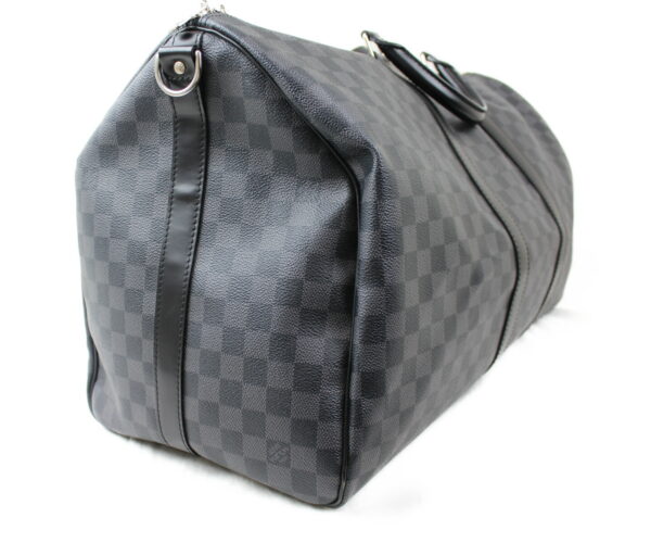 imgrc0073203491 Louis Vuitton Keepall 55 Bandouliere Travel Bag Damier Graphite