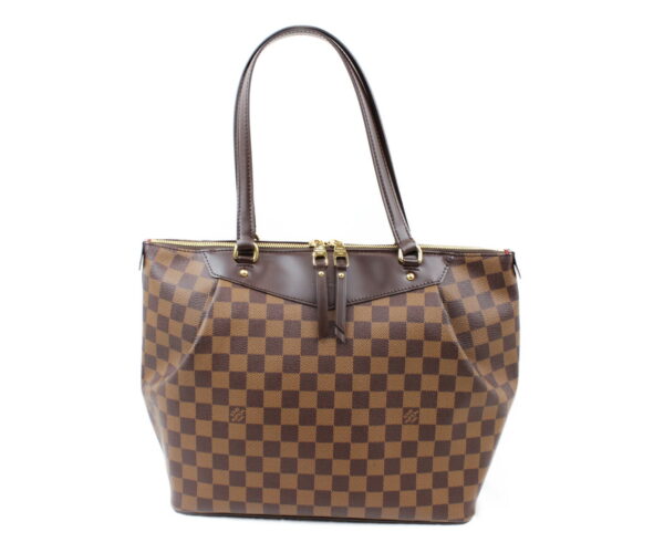 imgrc0073203501 Louis Vuitton Westminster GM Shoulder Bag Damier Azur White