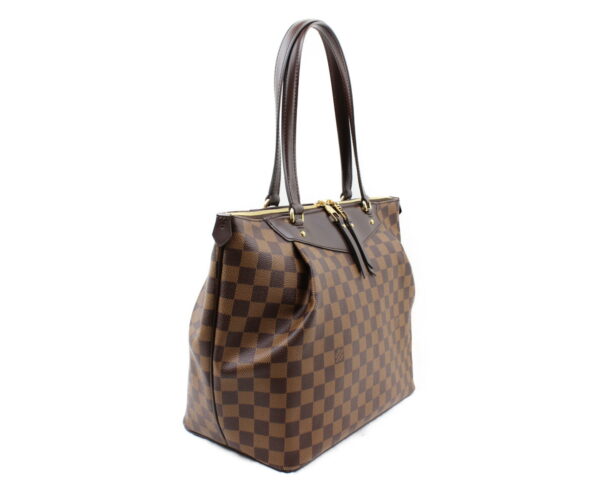 imgrc0073203502 Louis Vuitton Westminster GM Shoulder Bag Damier Azur White