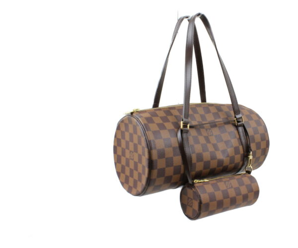 imgrc0073204223 Louis Vuitton Papillon 30 Shoulder Bag Damier Nubé Brown