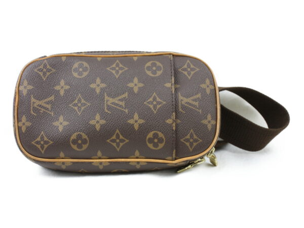 imgrc0073205025 Louis Vuitton Pochette Ganju Body Bag Monogram Brown