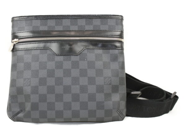 imgrc0073205097 Louis Vuitton Thomas Shoulder Bag Damier Graphite Black Gray