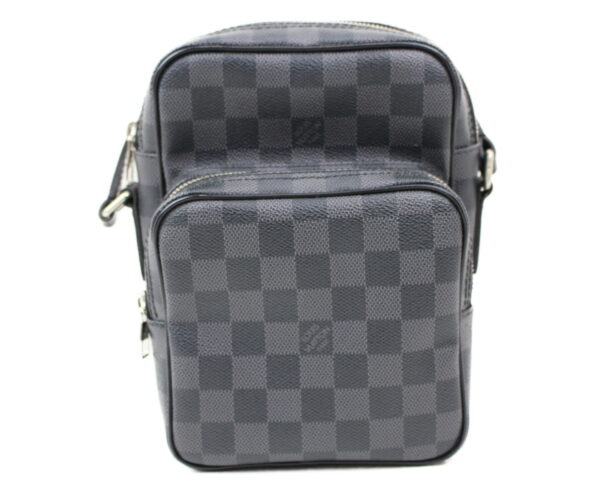 imgrc0073234276 Louis Vuitton Rem Shoulder Bag Damier Graphite