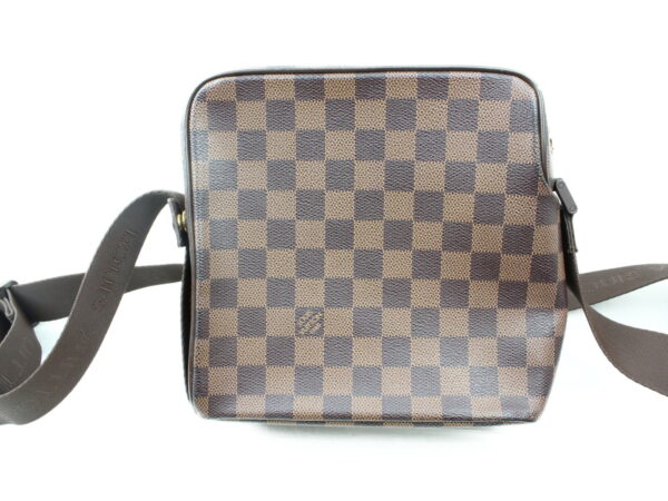 imgrc0073234866 Louis Vuitton Olaf PM Shoulder Bag Damier Ebene Brown