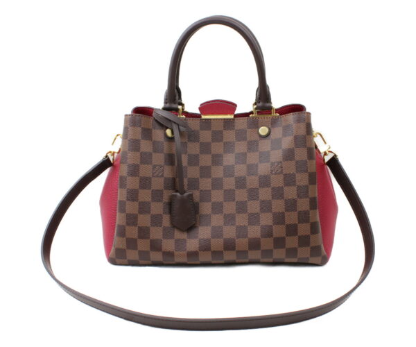 imgrc0073236851 Louis Vuitton Brittany Ridouvent Handbag Damier Enube Brown