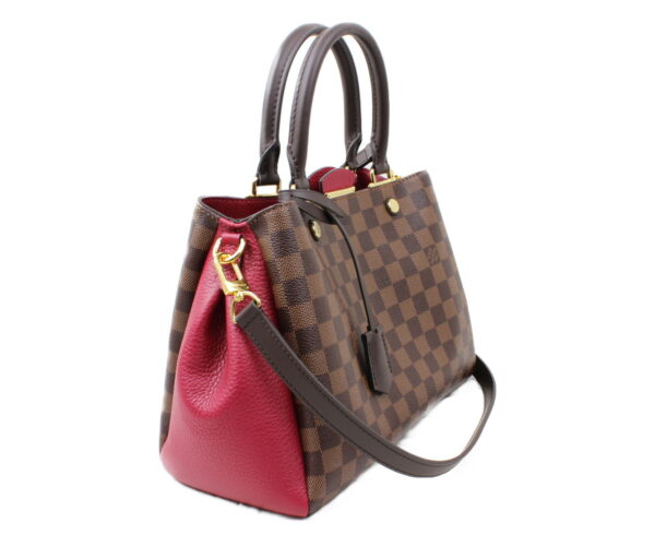 imgrc0073236852 Louis Vuitton Brittany Ridouvent Handbag Damier Enube Brown