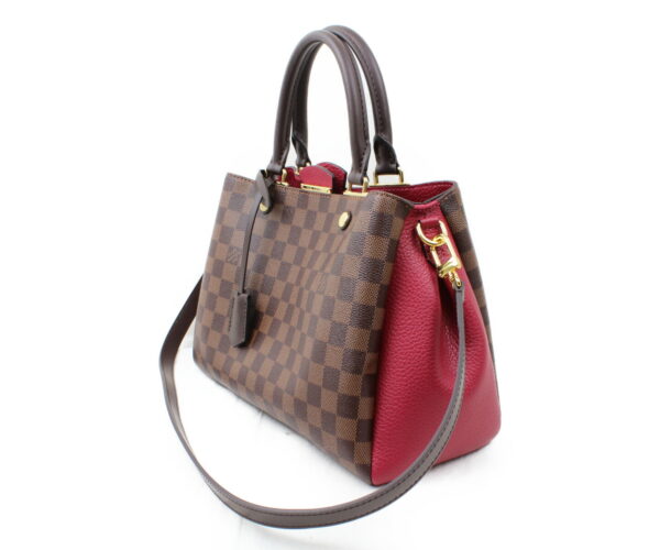 imgrc0073236853 Louis Vuitton Brittany Ridouvent Handbag Damier Enube Brown