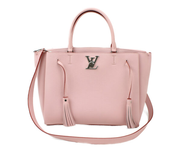 imgrc0073237099 Louis Vuitton LockMe Rose Shoulder Bag Calf Leather