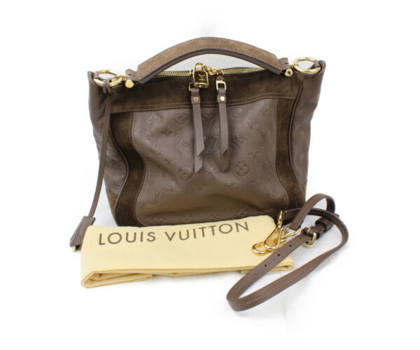 imgrc0073242869 Louis Vuitton Audacious PM Handbag Monogram Empreinte Brown