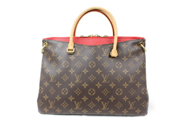 imgrc0073249578 Louis Vuitton Pallas Sleaze Handbag Monogram Red