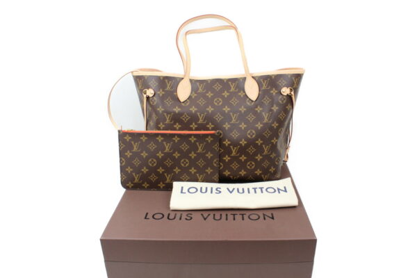 imgrc0073324243 Louis Vuitton Neverfull MM Tote Bag Monogram Brown