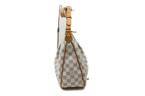 imgrc0073325916 Louis Vuitton Siracusa MM Crossbody Bag Damier Azur Brown