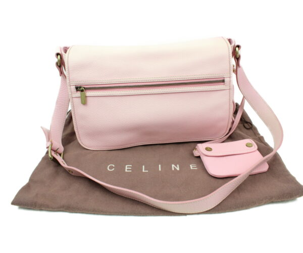 imgrc0073340498 Celine Leather Messenger Bag Pink