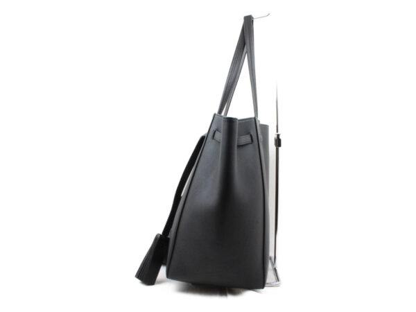 imgrc0073454199 Celine Phantom Tassel Leather Tote Bag Black