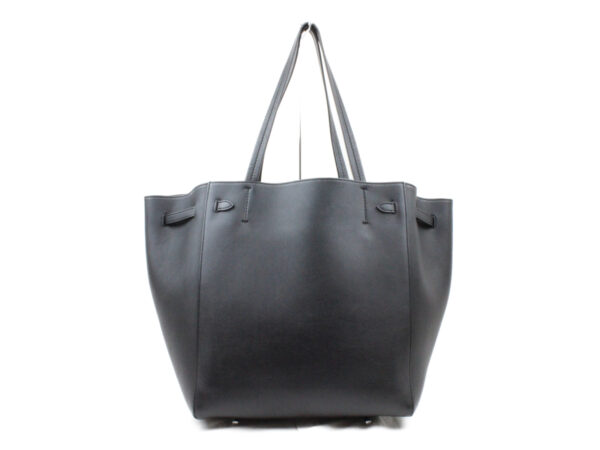 imgrc0073454200 Celine Phantom Tassel Leather Tote Bag Black