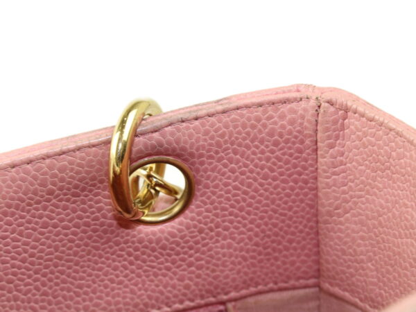 imgrc0073478366 Chanel Reprint Chain Tote Bag Pink Caviar Skin