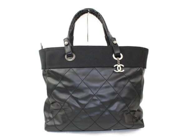 imgrc0073478609 Chanel Paris Biarritz Tote Bag Black