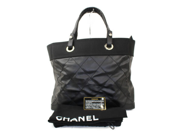 imgrc0073478618 Chanel Paris Biarritz Tote Bag Black