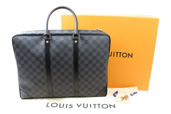 imgrc0073558429 Louis Vuitton PDJ Business Bag Damier Graphite